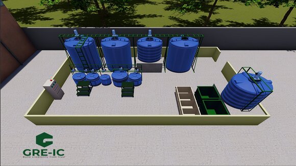 trạm xử lý nước thải xi mạ