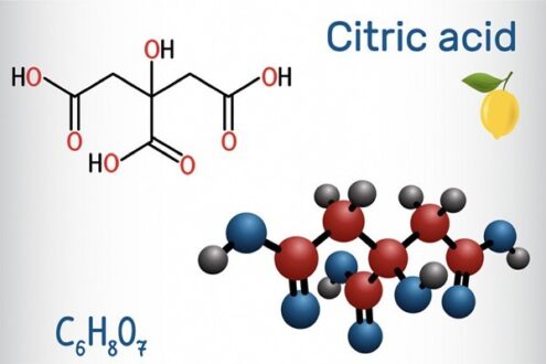 Tính chất hóa lý của Axit citric